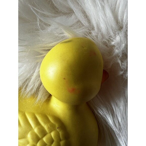 Vintage Knickerbocker Yellow Rubber Duck Duckie Ducky MADE IN THE USA - Picture 6 of 11